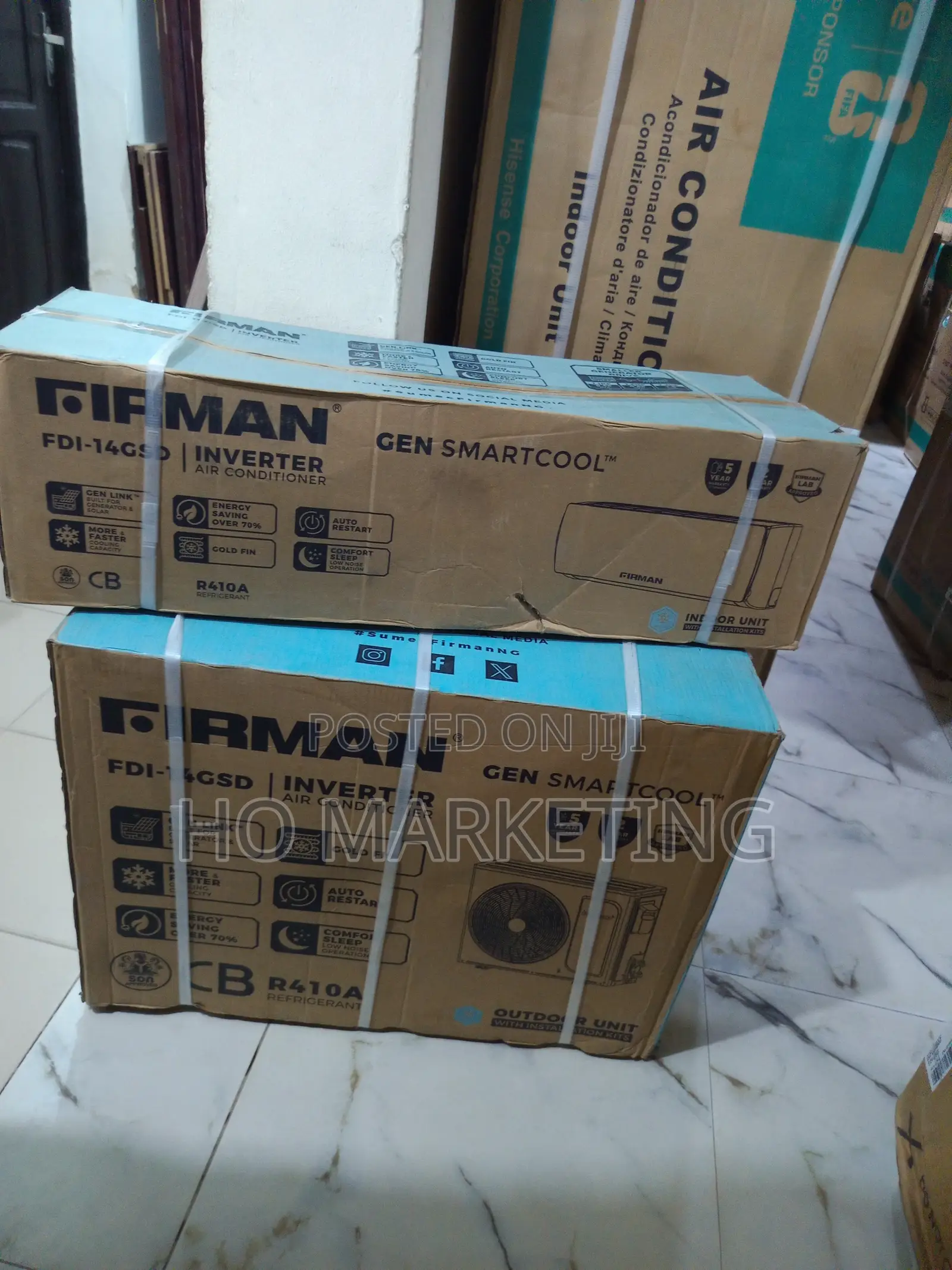 Firman 1.6HP Inverter Split AC – Model FDI-14GSD