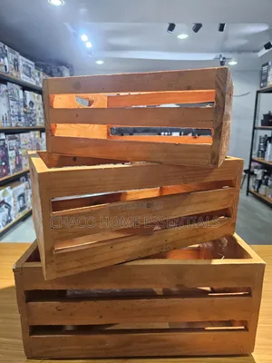 Wooden Storage Crates (Available in Small, Medium, Large)