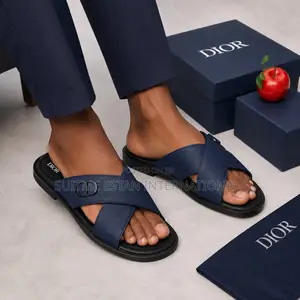 🔥 Premium Leather Palm Slippers for Men