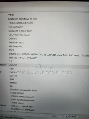 Laptop Dell Precision 3551 16GB Intel Core i7 SSD 512GB