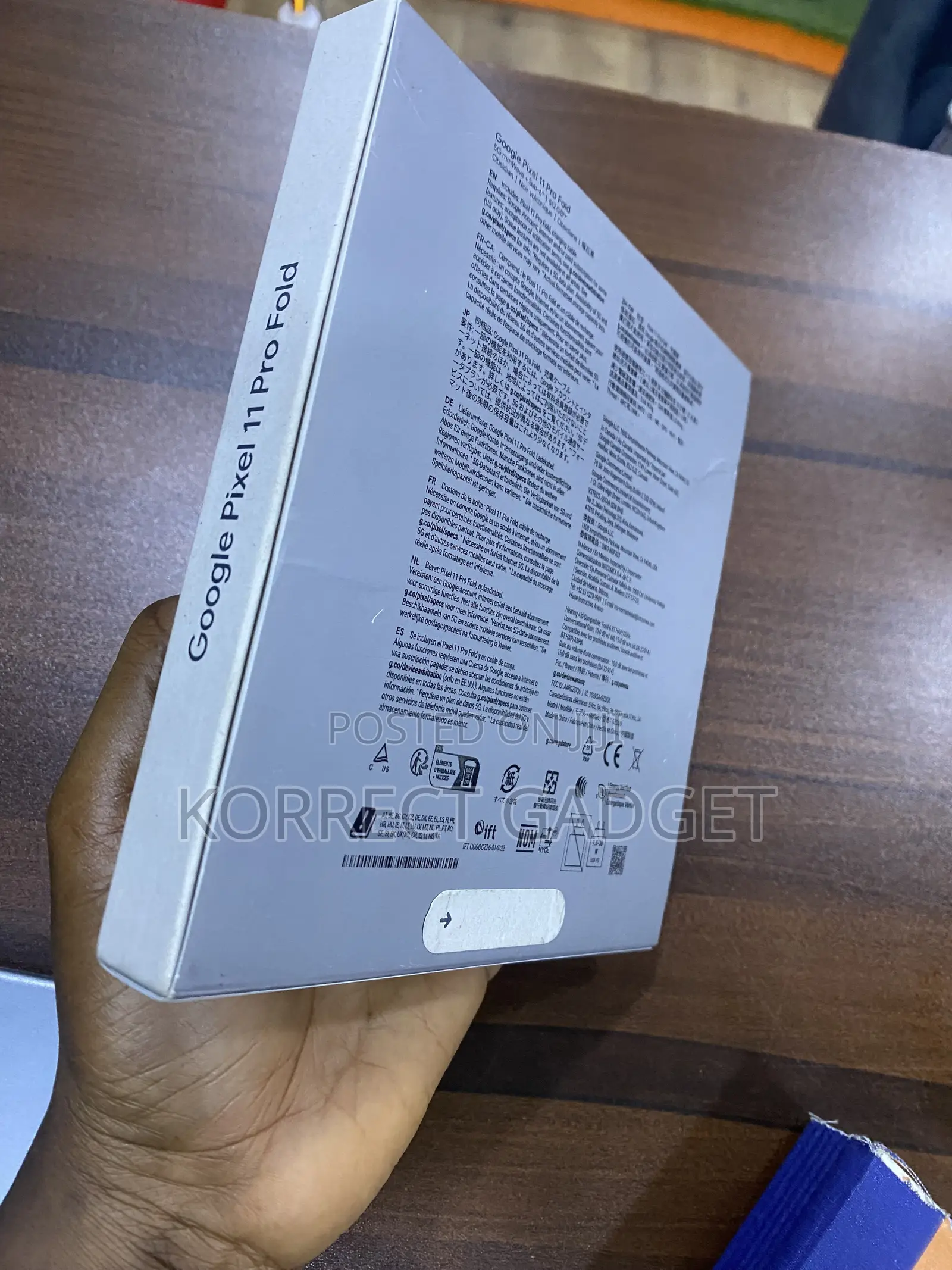 New Google Pixel 11 Pro Fold 512 GB Graphite