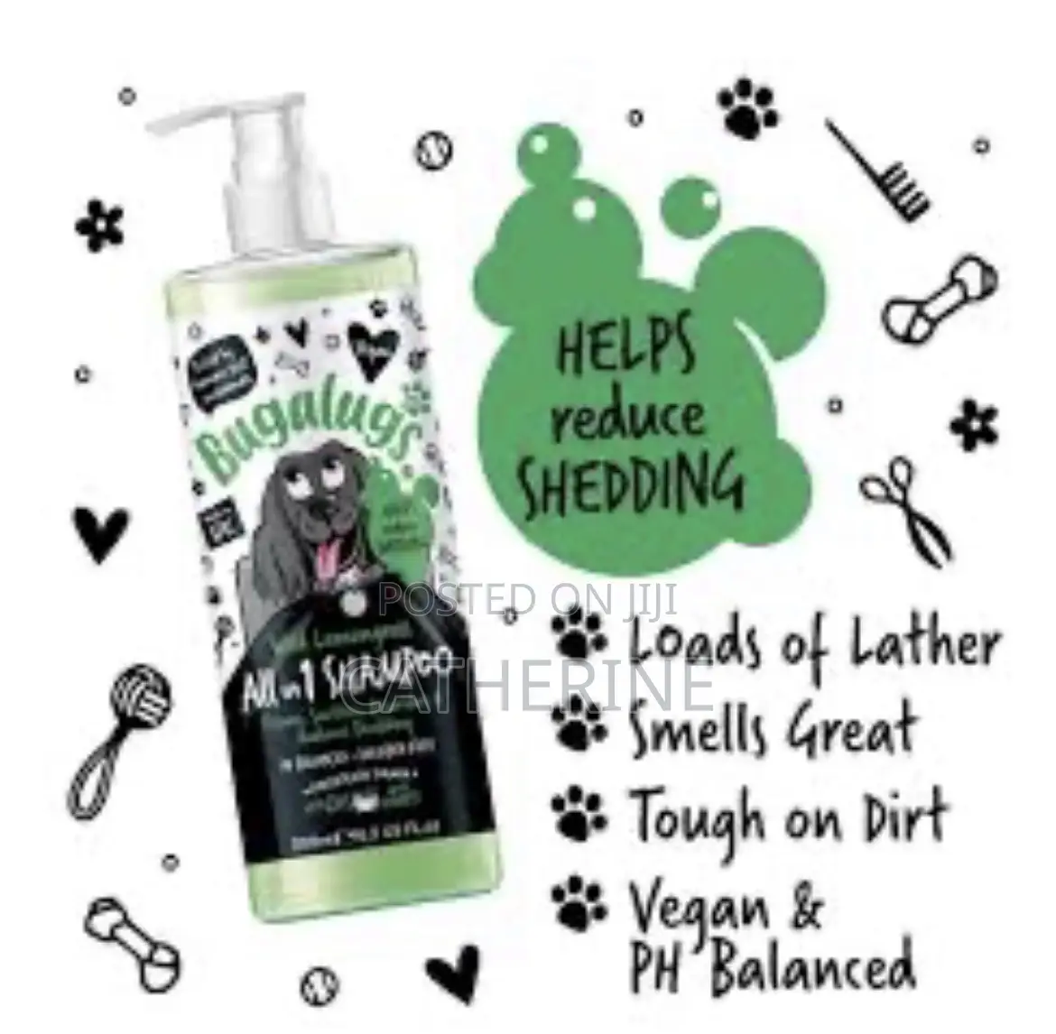 Bugalugs All in 1 Dog Shampoo