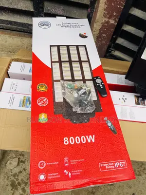 8000w Solar Street Light Hybrid Mode