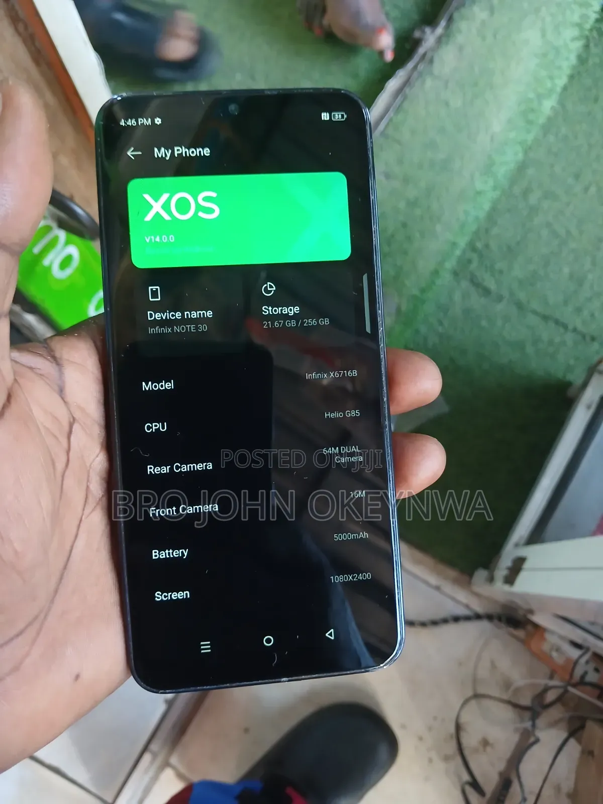 Infinix Note 30 256 GB Black