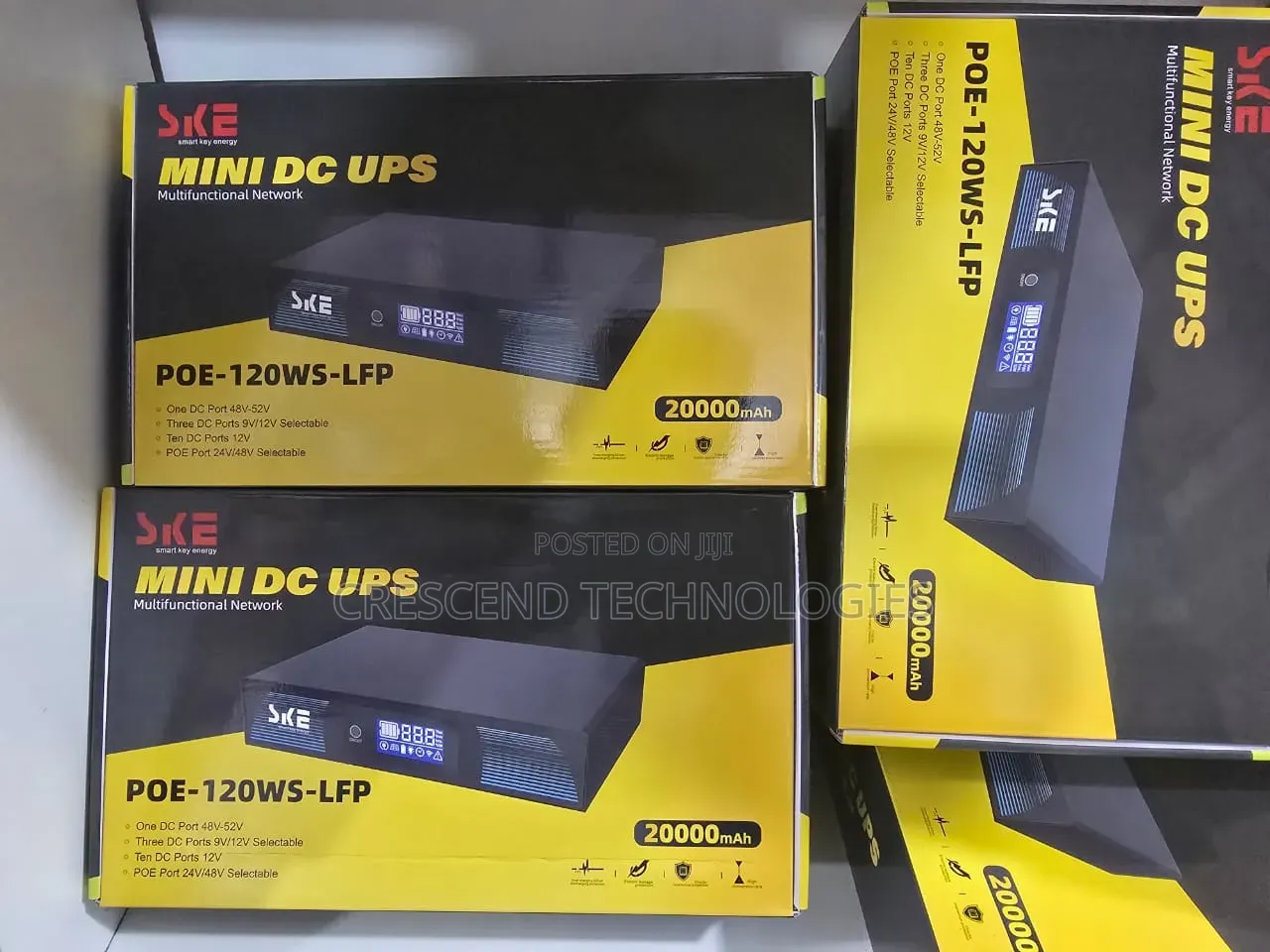 SKE 20,000mah Mini UPS 120w