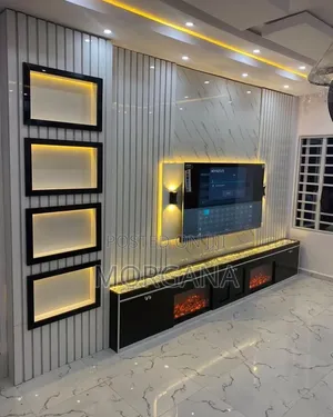 Wallpanel and TV Stand