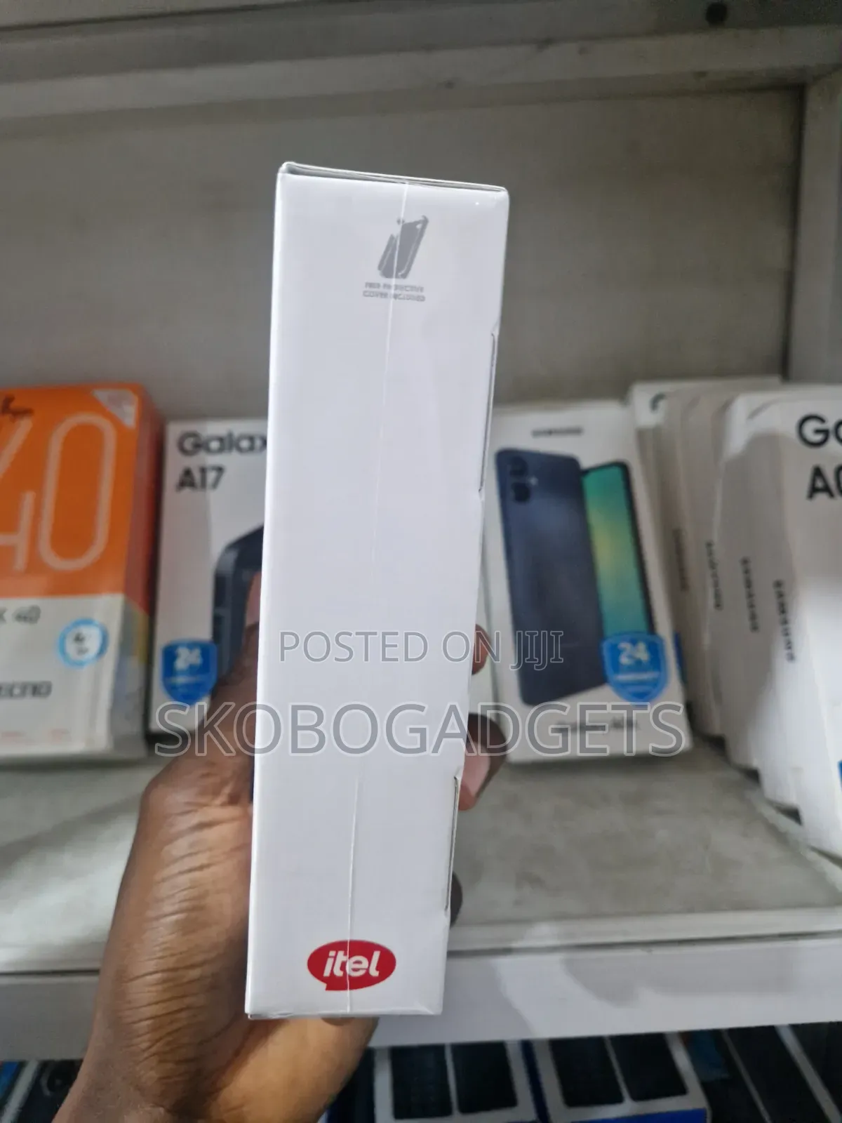 New Itel A06 64 GB Black