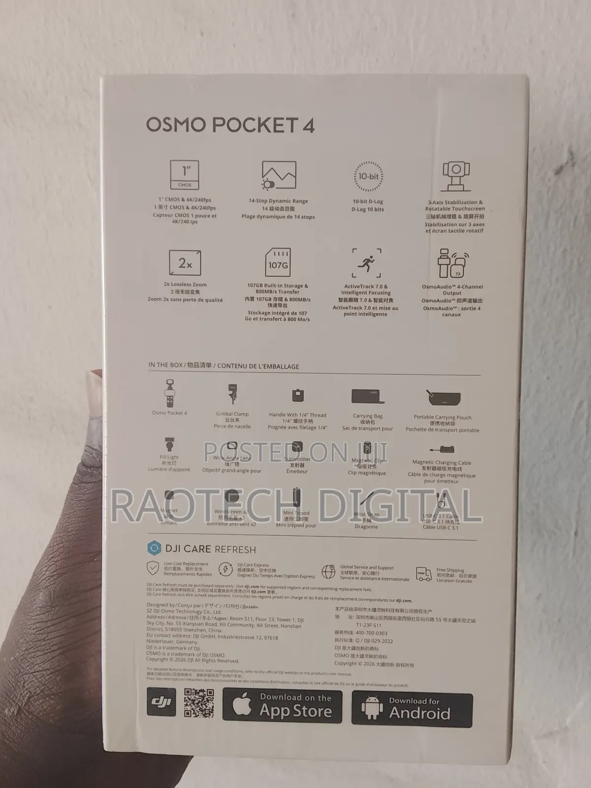 DJI Osmo Pocket 4 Creator Combo