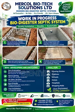 Modern Bio Digester Construction and Installation