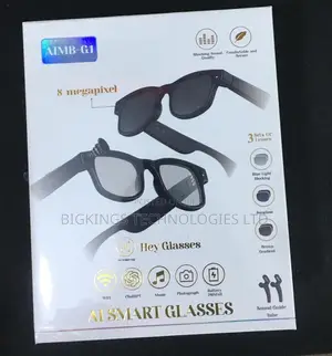 AIMB G1 AI Smart Glasses, 1080P Camera, Real Time AI Translation