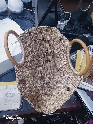 Hand Knitted Summer/Beach Bag
