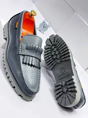 Premium Timberland Men's Leather Tassel Shoes - Fully Boxed