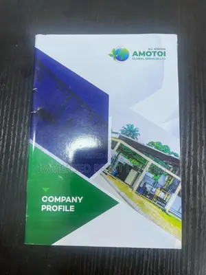 Company Profile Design Printing