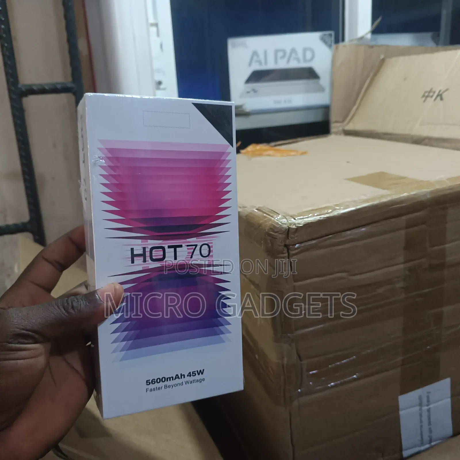 New Infinix Hot 70 256 GB