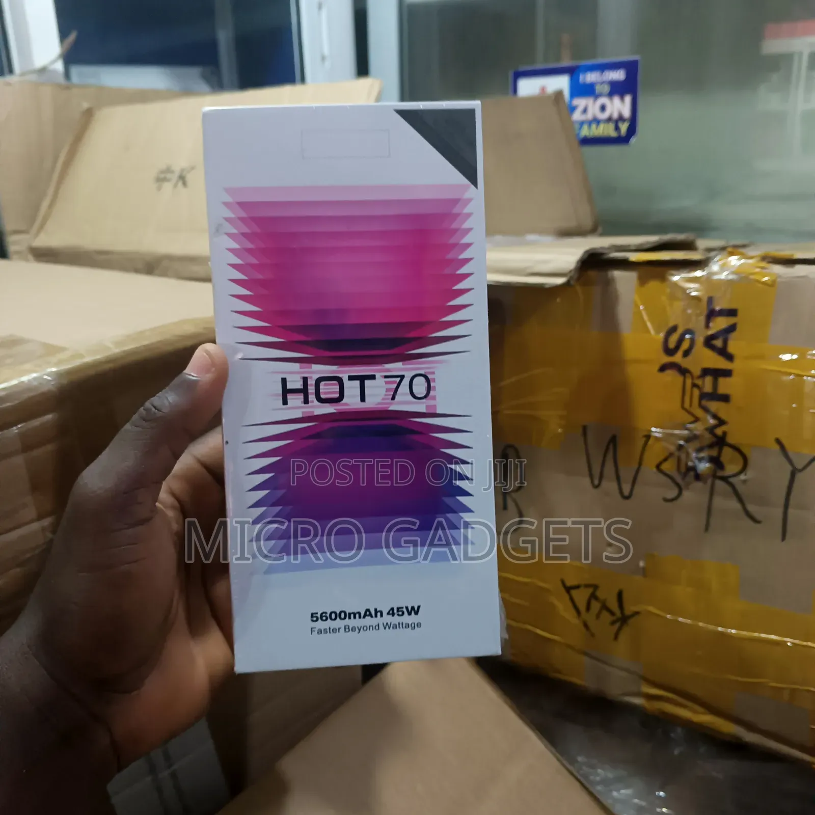 New Infinix Hot 70 256 GB