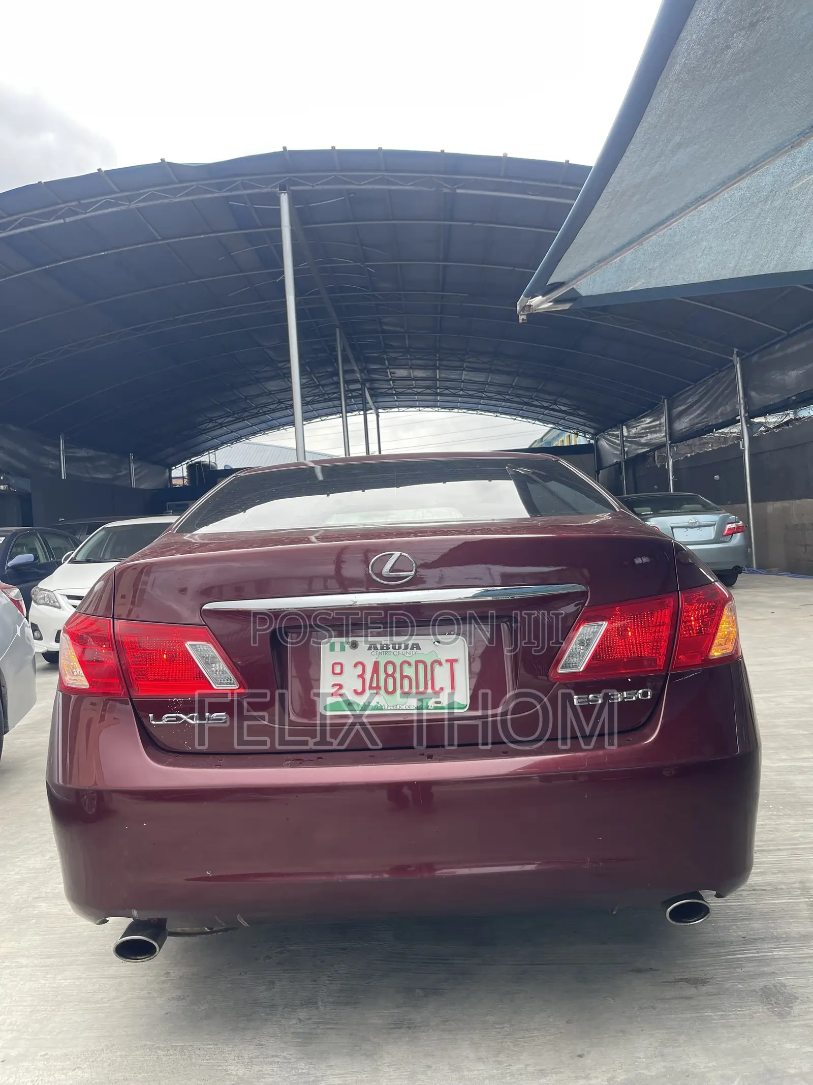 Lexus ES 350 2007 Red