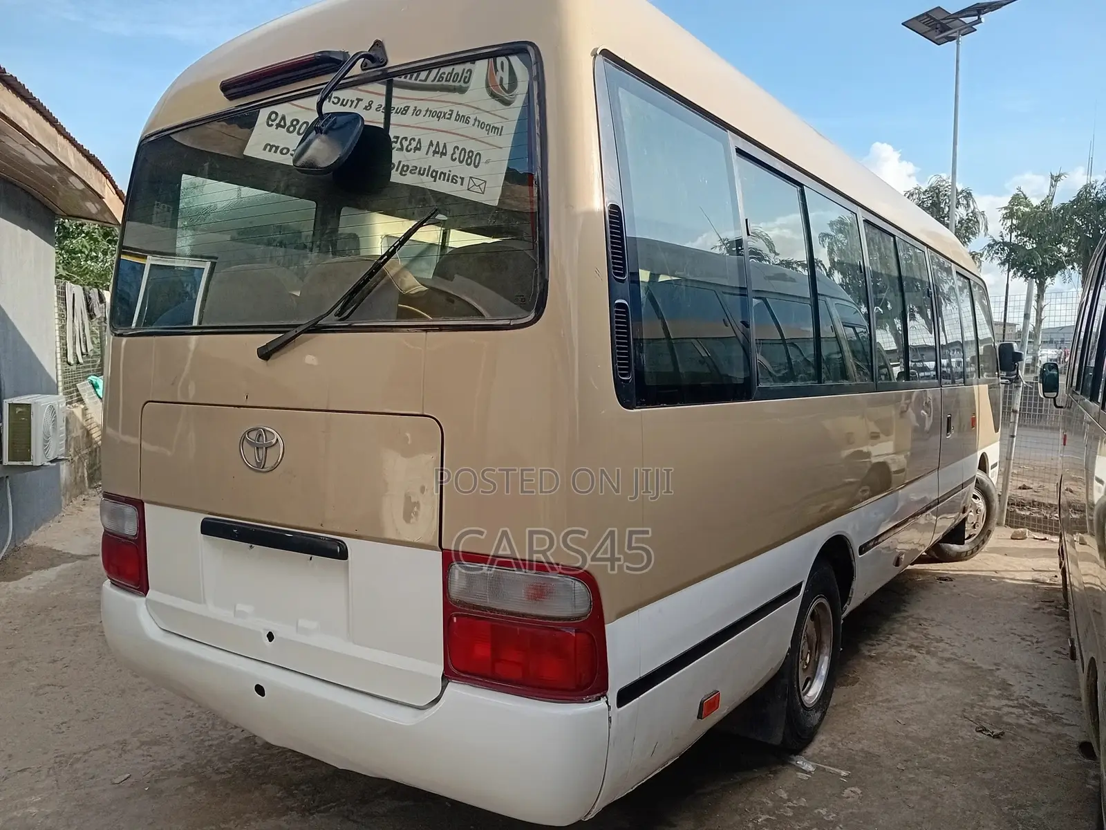 Toyota Coaster 2017 Beige