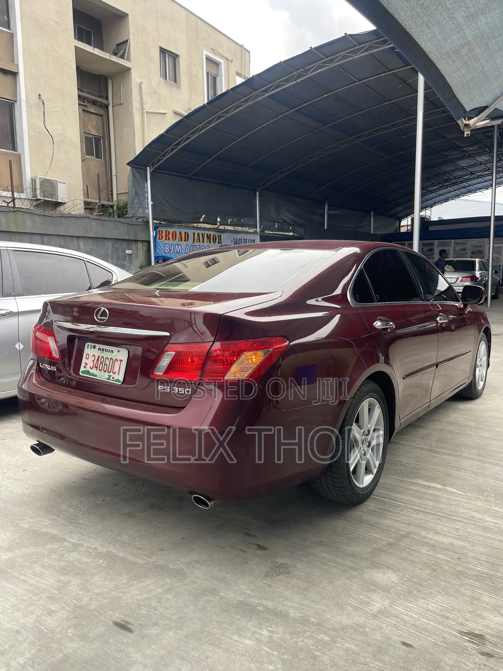 Lexus ES 350 2007 Red