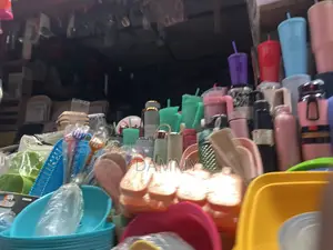 Colorful Plastic Household Items Available in Different Sizes