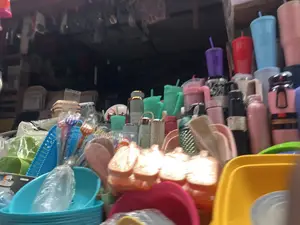 Colorful Plastic Household Items Available in Different Sizes