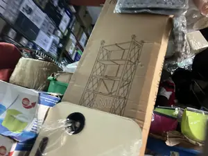 Foldable Multipurpose Storage Rack With Wheels