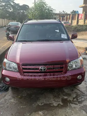 Toyota Highlander V6 2006 Burgundy