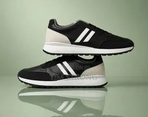 NORTH STAR Sneakers - Black White - Premium Quality