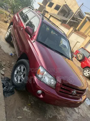 Toyota Highlander V6 2006 Burgundy