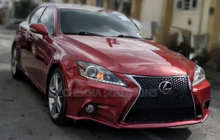 Lexus IS 2012 Red