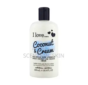 I LOVE -(Coconut Cream) Bath and Shower Cream – 500ml
