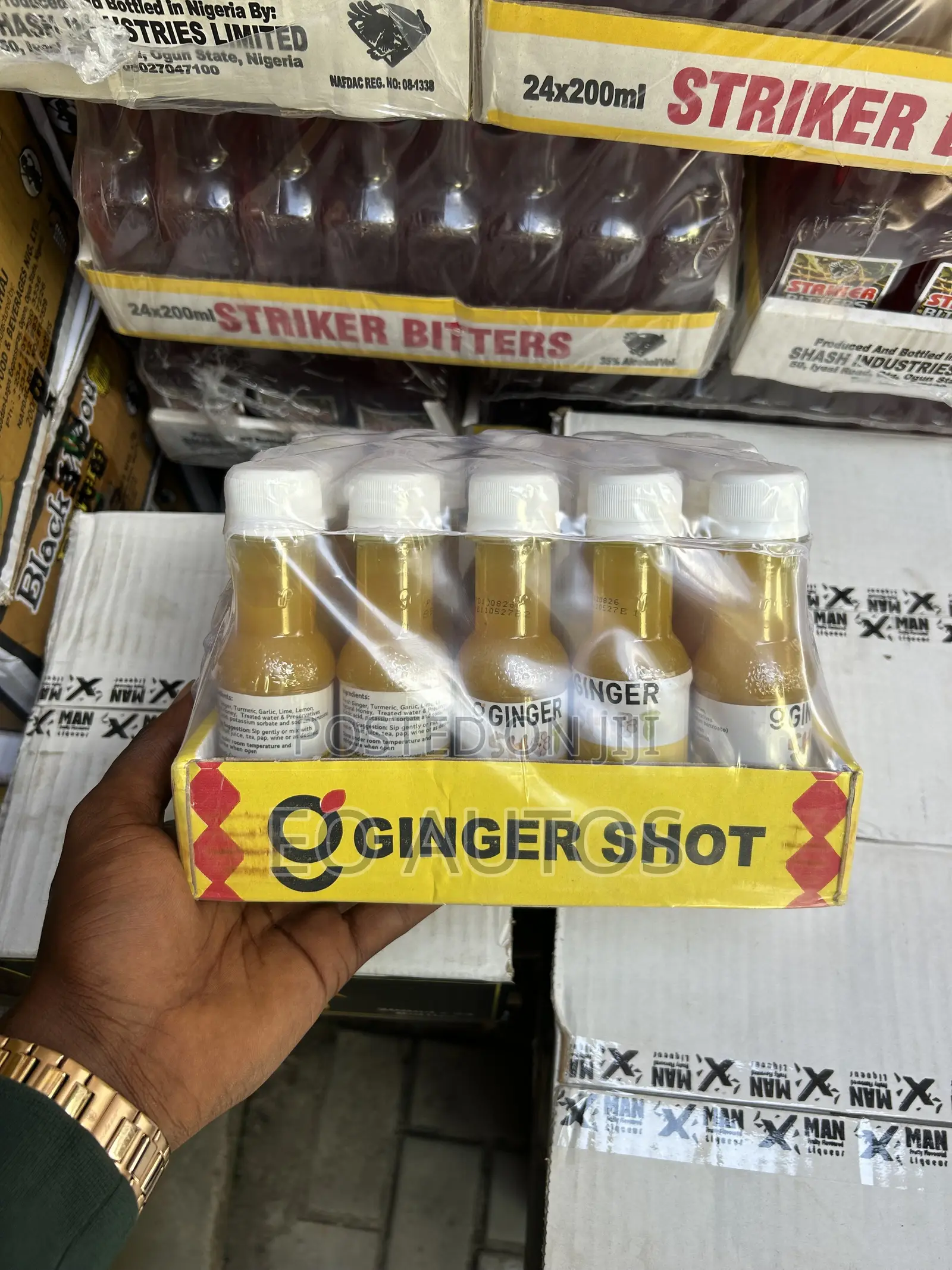 Ginger Shot Available
