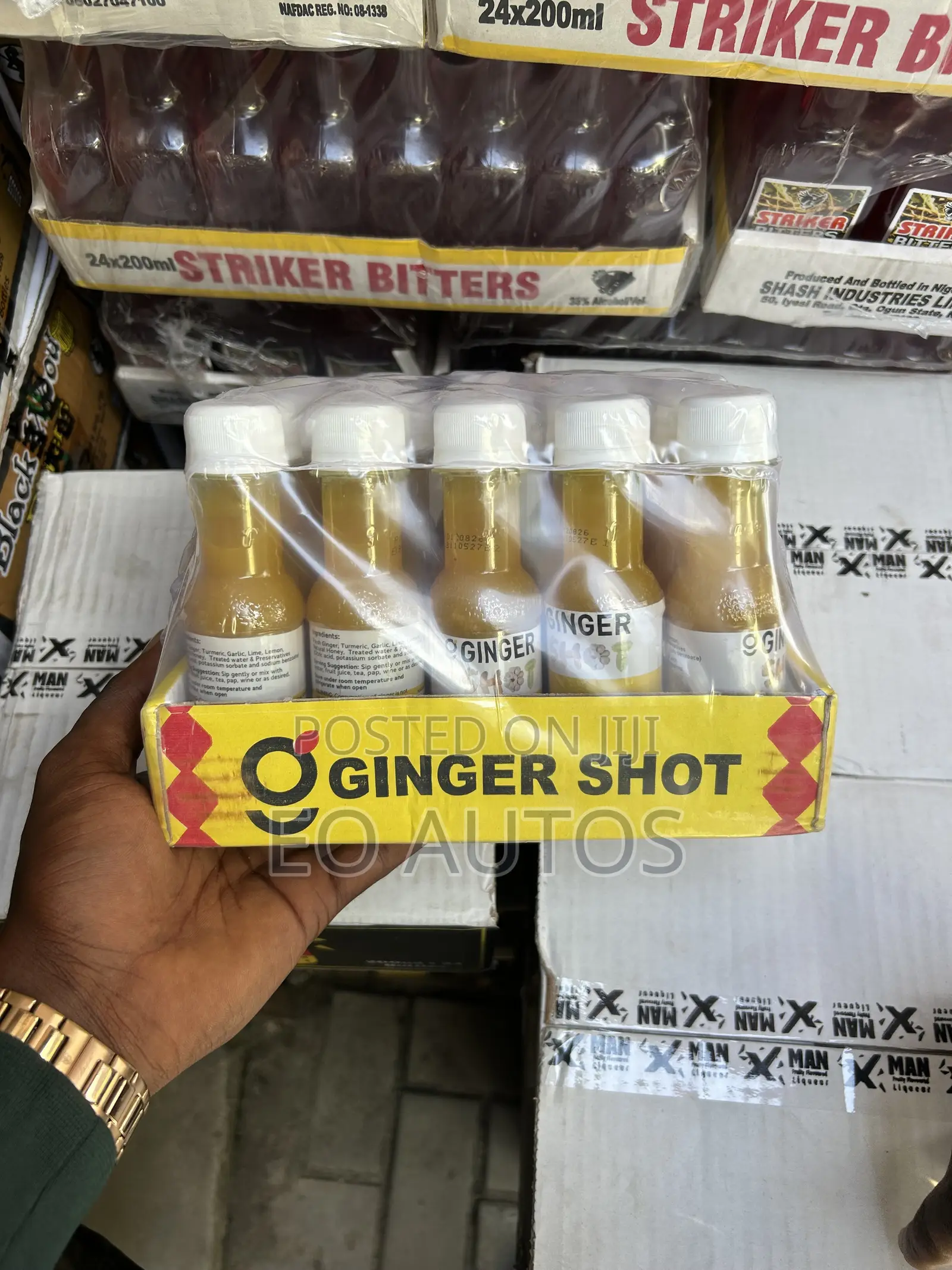 Ginger Shot Available