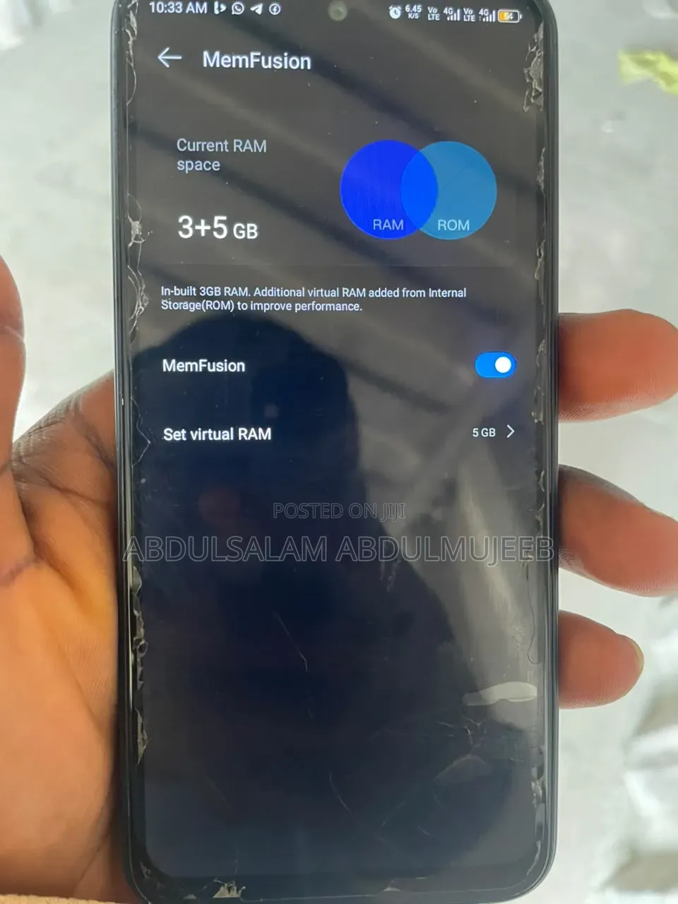 Itel A80 128 GB Blue