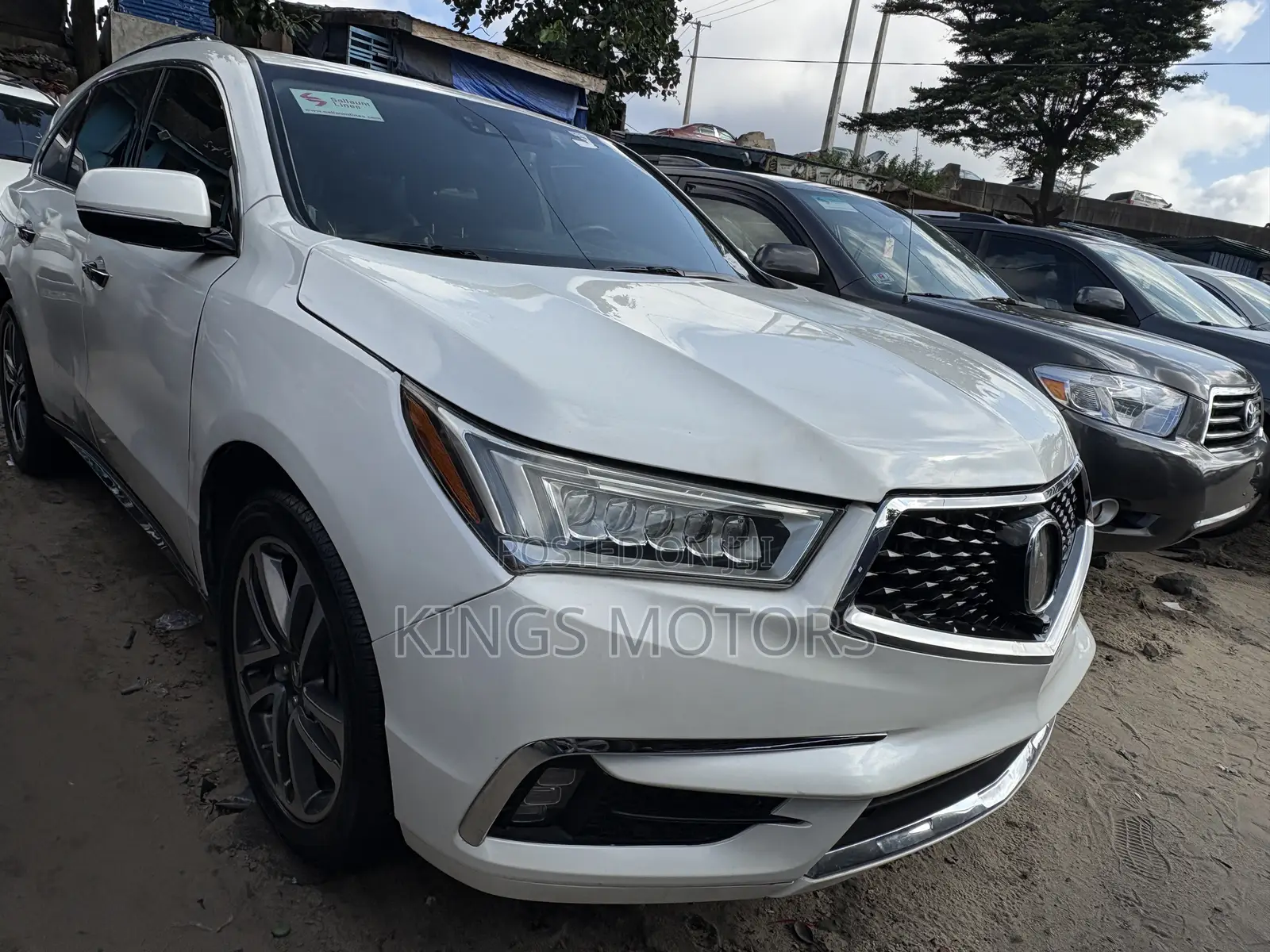 Acura MDX 2018 White