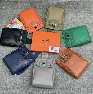Hermès Crossbody Leather Bag for Men