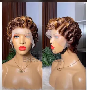 Human Hairs Pixie Cut