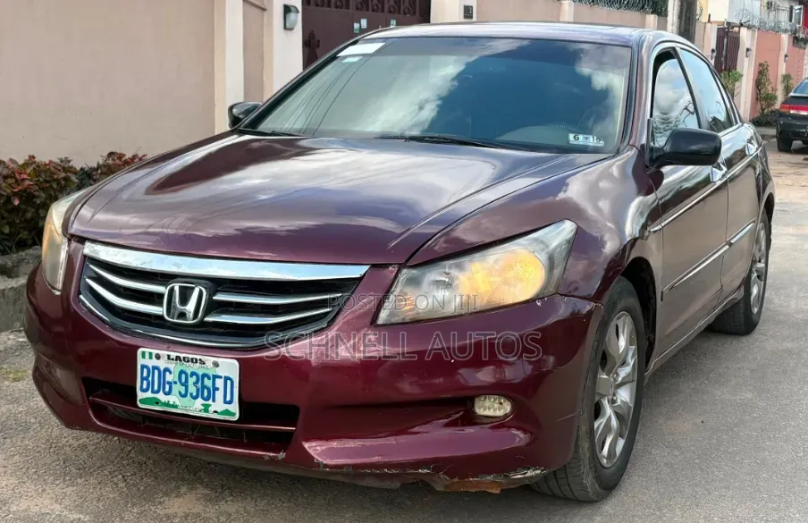 Honda Accord 2011 Red