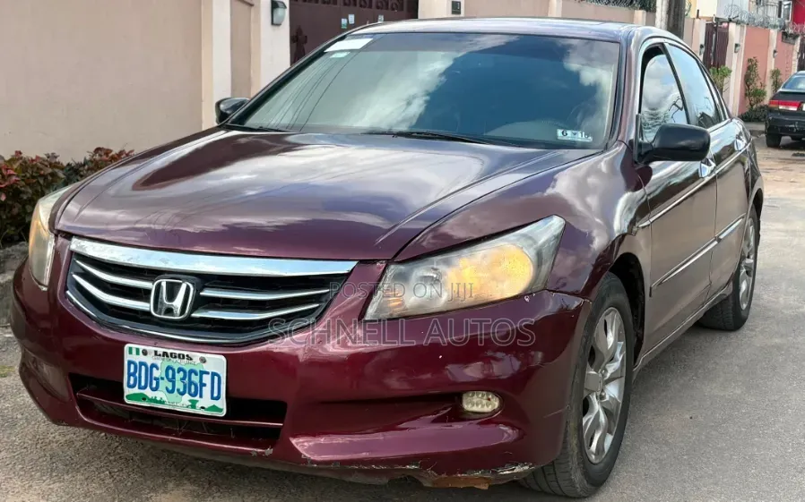 Honda Accord 2011 Red