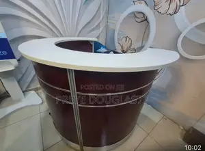 Large Executive Curved Reception Front Desk