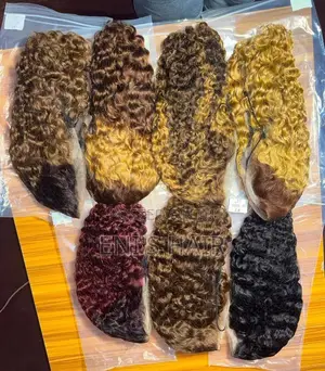 14" Jerry Curl 13x4 Frontal Human Hair Wig (Multiple Colors)