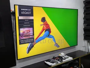 Samsung 65" Q60T Qled Bezel-Less Screen 202odel Sleek Smart TV