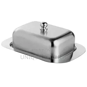 Stainless Steel Butter Box With Lid