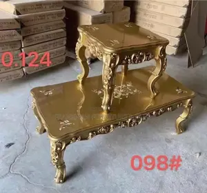 Stylish Center Tables With Two Side Stools