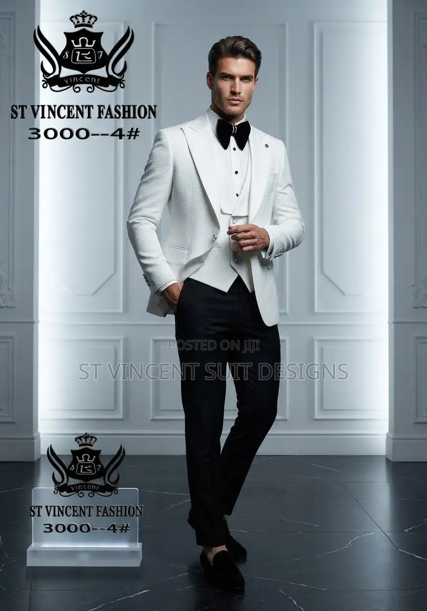Off White Ceremonial Suit