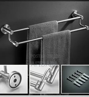 Stainless Steel Double Towel Hanger