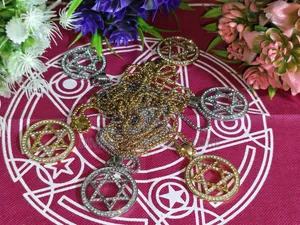 Star of David Pendent and Lotus