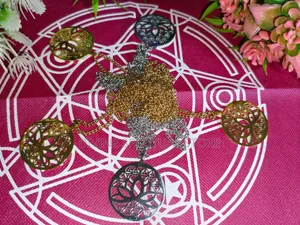 Star of David Pendent and Lotus