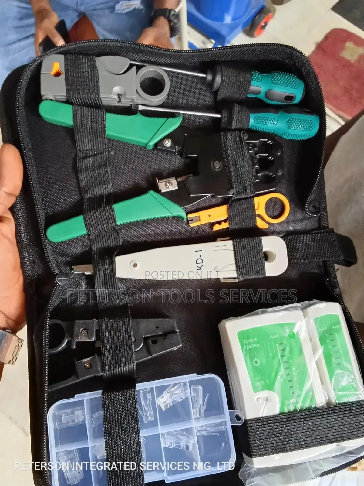 Network Cable Tester Tool Kit