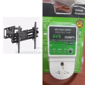Adjustable TV Mount 32-65” + Protection for Under 