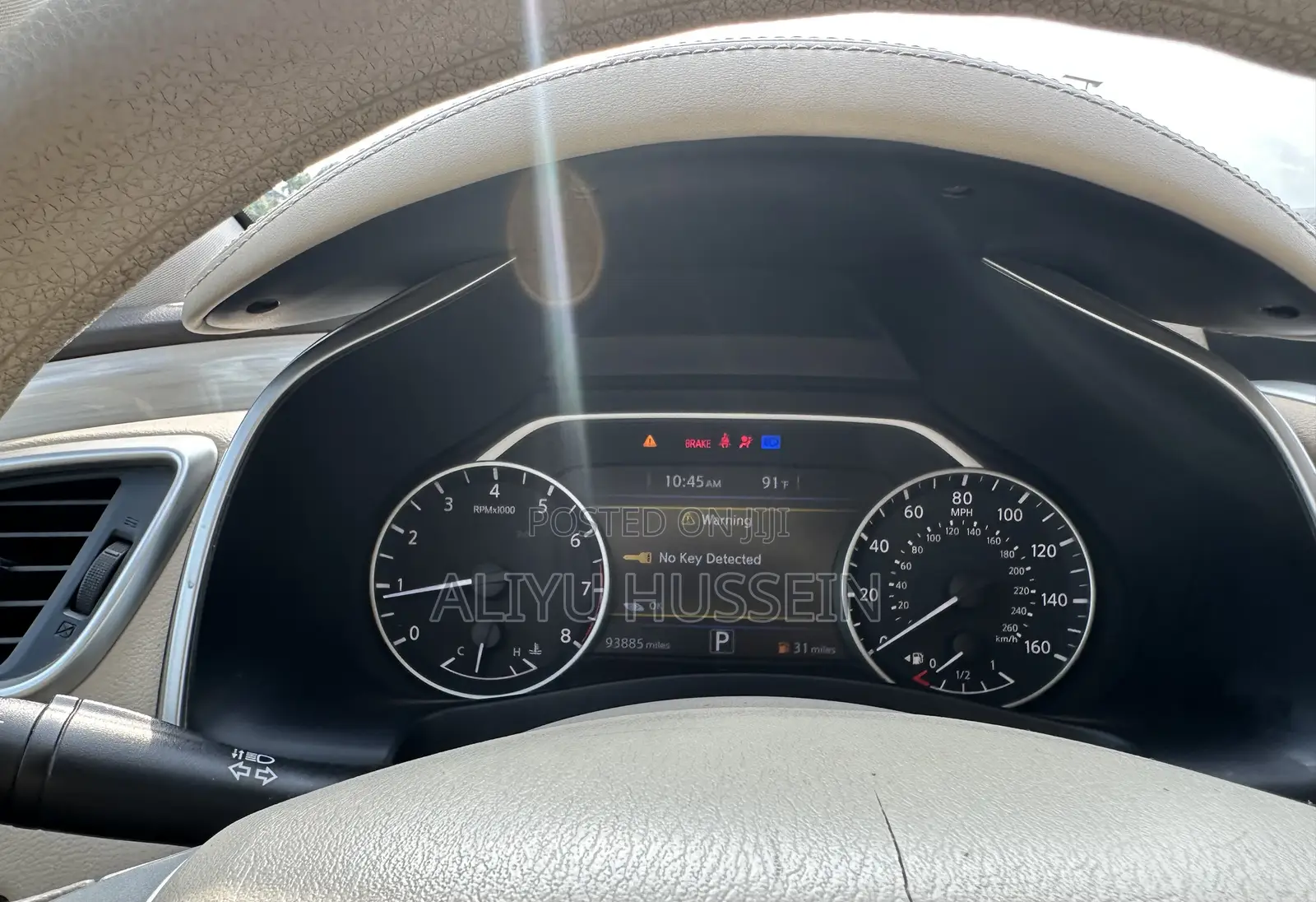 Nissan Murano 2016 Red